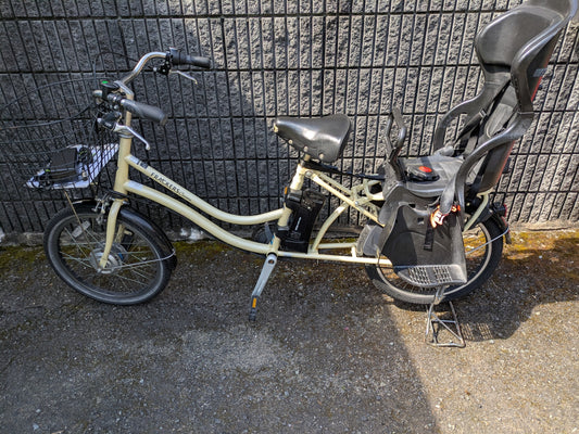 【倉庫保管】 丸石サイクル 電動アシスト自転車 ふらっか~ずココッティアシスト ASCCY203B 子供乗せ