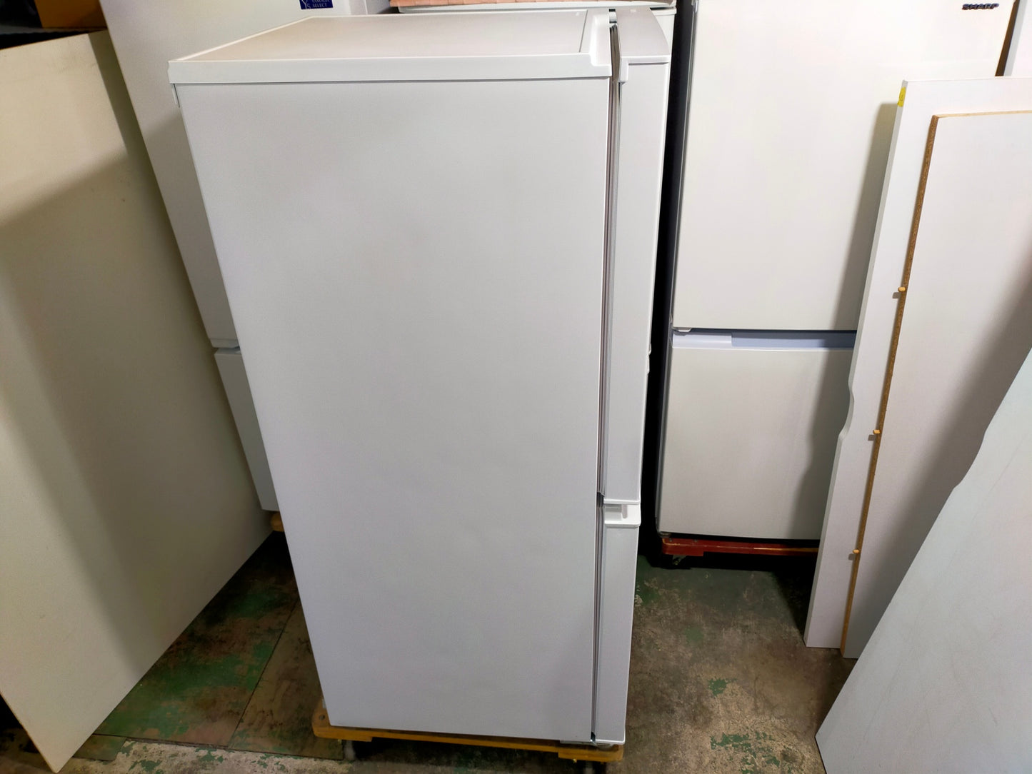 【深草店】冷蔵庫 アクア AQR-14E2-W 135L 2022年製