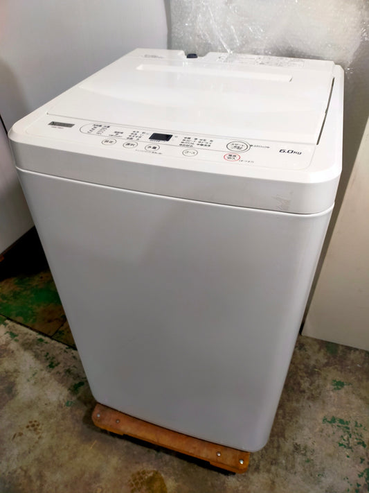 【サテライト】洗濯機 ヤマダ電機 YWM-T60H1 6.0kg 2023年製