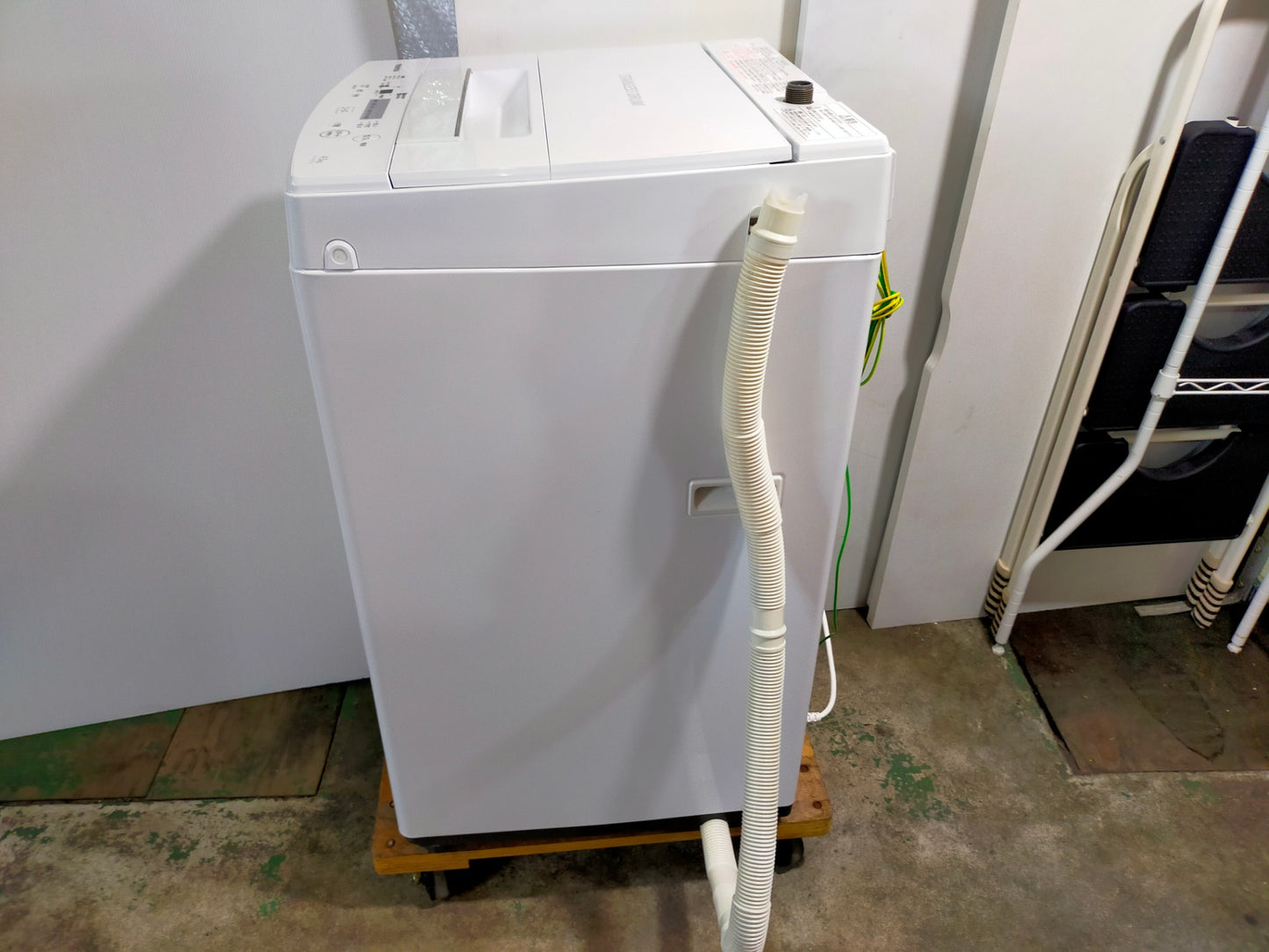 【サテライト】洗濯機 東芝 AW-45M7-W 4.5kg 2019年製