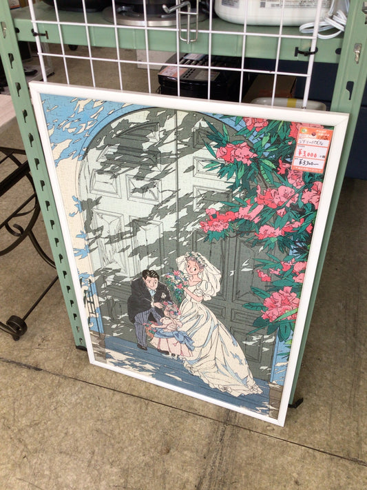 【サテライト】ジグソーパズル　新郎新婦とフラワーガール