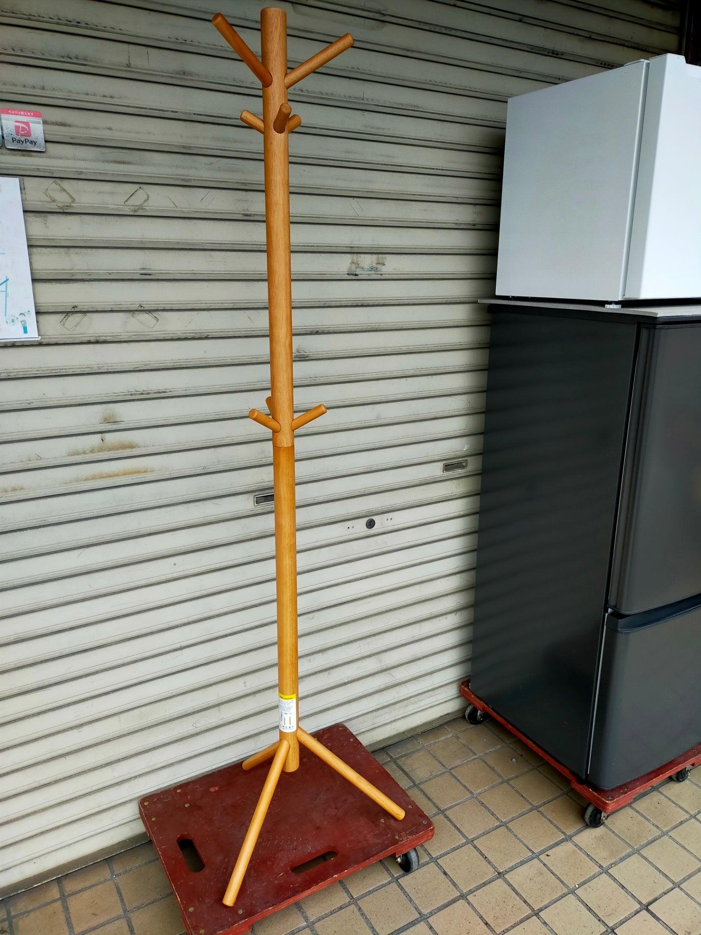 【サテライト】 ポールハンガー コートスタンド 無印良品 48-42-174