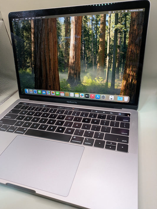 【倉庫保管】ノートPC Apple A1989 2.4 GHz クアッドコア Intel Core i5 macOS Sequoia 15.7.1 16 GB 2133 MHz LPDDR3 SSD 512GB 年製