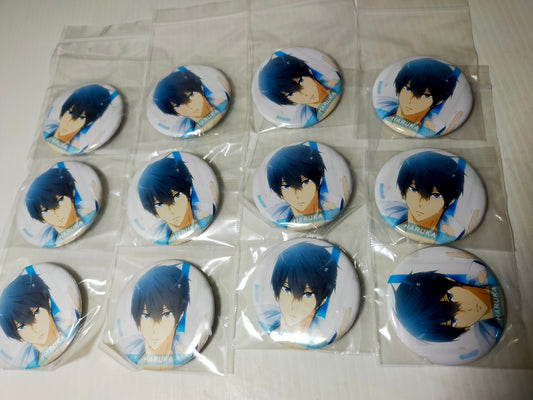 【サテライト】 缶バッジ Free! Water 七瀬遙 12個セット