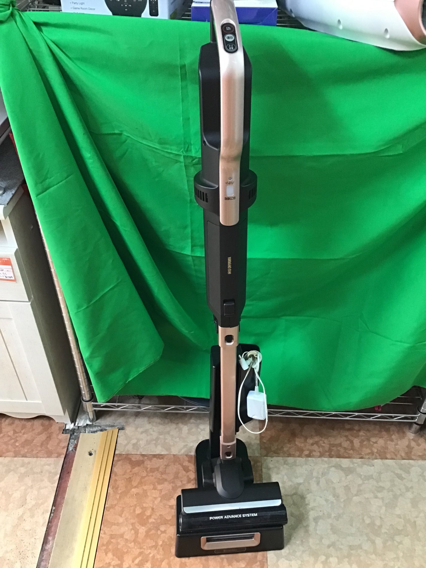 【深草店】 【掃除機+ダストパックセット】 アイリスオーヤマ 掃除機 紙パック式スティッククリーナー 軽量 1.6kg モップ付き KIC-SLDCP6  2020年製年製