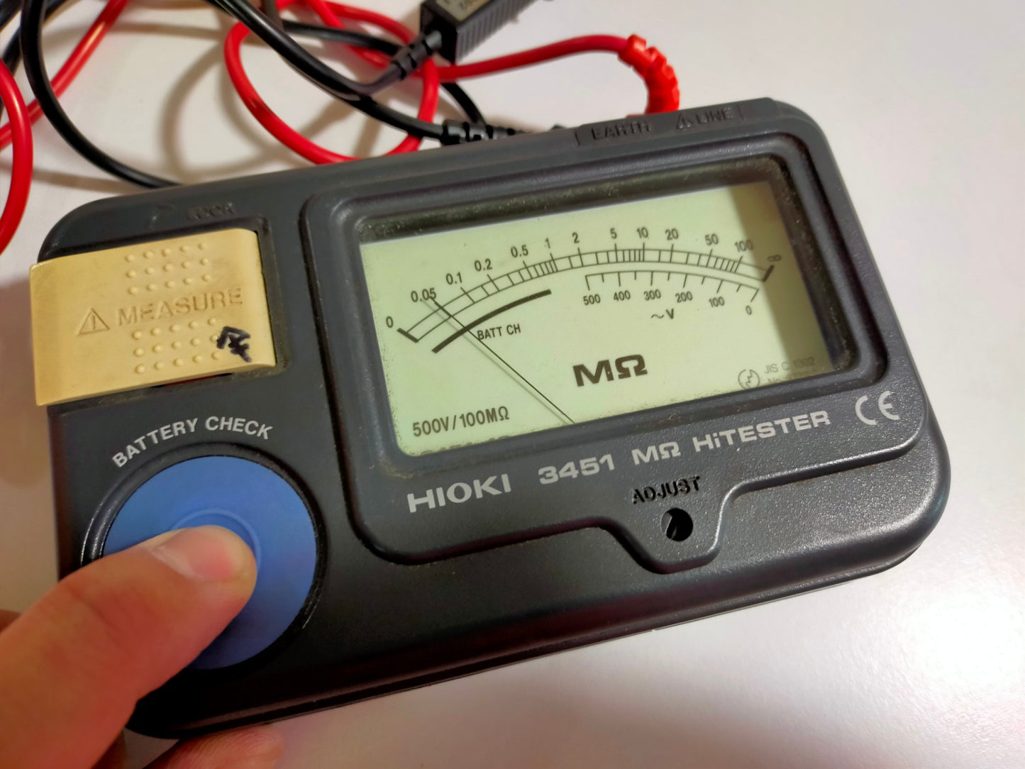 【サテライト】 絶縁抵抗測定器 HIOKI 3451
