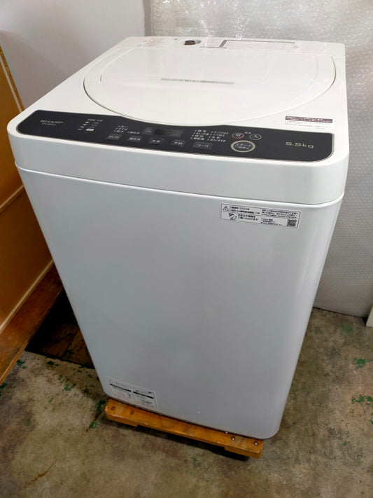 【サテライト】洗濯機 シャープ ES-GE5HJ 5.5kg 2024年製